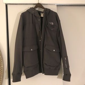 Grey North Face Jacket